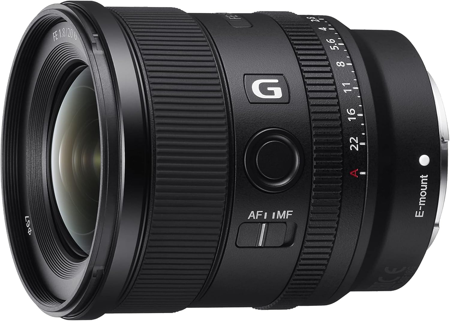 Sony 20 mm F1.8 G